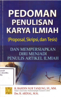 Image of PEDOMAN PENULISAN KARYA ILMIAH