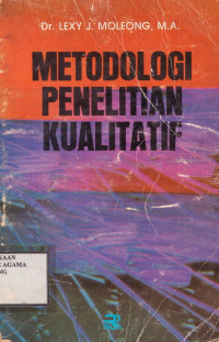Image of Metodologi Penelitian Kualitatif