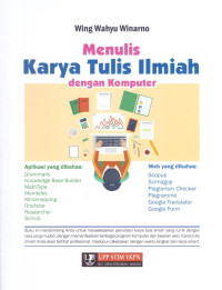 Image of Menulis Karya Tulis Ilmiah dengan Komputer