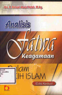 Image of Analisis Fatwa Keagamaan Dalam Fikih Islam Edisi kedua