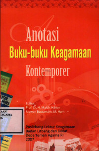 Image of Anotasi Buku-buku Keagamaan Kontemporer