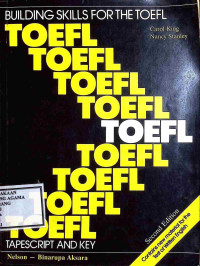 Image of Building Skill For The Toefl