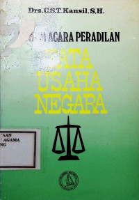 Image of Hukum Acara Peradilan Tata Usaha Negara