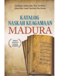 Image of Katalog Naskah Keagamaan Madura
