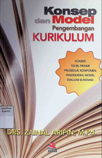 Image of Konsep dan model pengembangan kurikulum