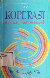 Image of koperasi azas-azas,teori dan peraktik