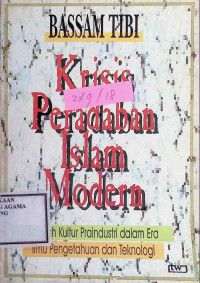Image of Krisis peradaban islam modern