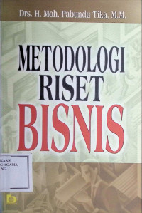 Image of Metodologi Riset Bisnis