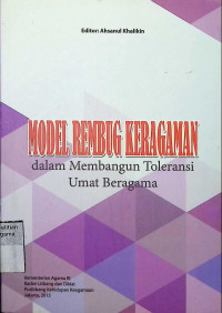 Image of model rembug keagamaan (dalam membangun toleransi umat beragama)