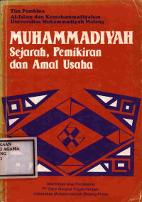 Image of Muhammadiyah sejarah, pemikiran dan amal usaha
