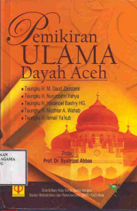 Image of Pemikiran Ulama Dayah Aceh