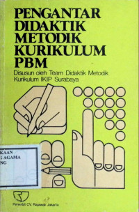 Image of Pengantar Didaktik Metodik Kurikulum PBM