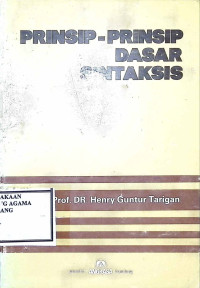 Image of Prinsip-prinsip dasar sintaksis