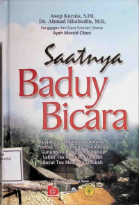 Image of Saatnya Baduy Bicara