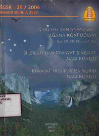 Image of Chu Hsi dan Anwiksika Agama Konfuciani