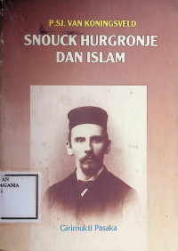Image of Snouck Hurgronje dan Islam