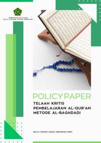Image of Telaah Kritis Pembelajaran Al-Qur'an Metode Al-Baghdadi