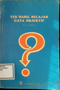 Image of Tes Hasil Belajar Gaya Objektif