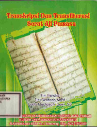 Image of Transkripsi dan Transliterasi Serat Aji Pamasa